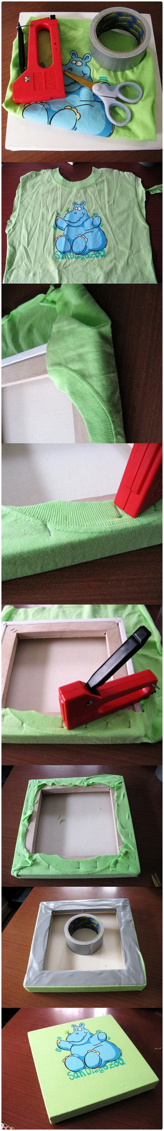 Illustration for article titled 20 + DIY Inspiring Canvas Art Tricks That Will Boost Your Imagination